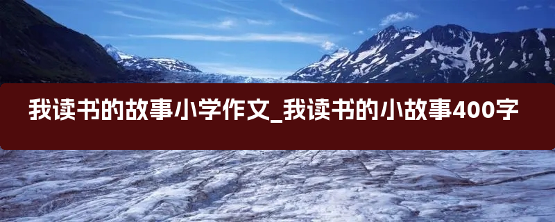 我读书的故事小学作文_我读书的小故事400字